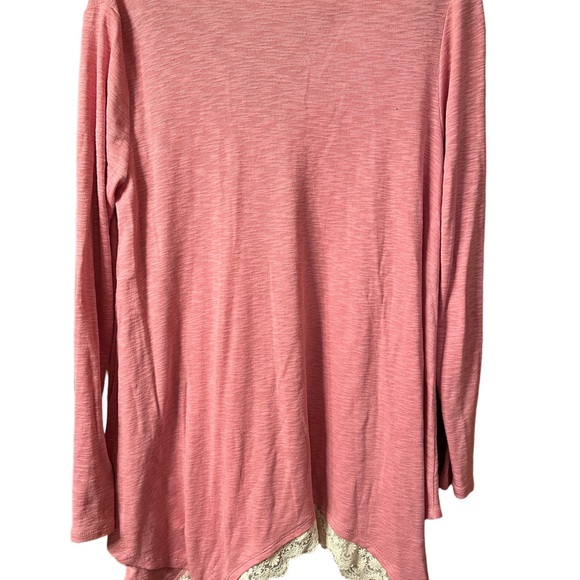 NWOT LOGO tie front cardigan - Picture 2 of 3